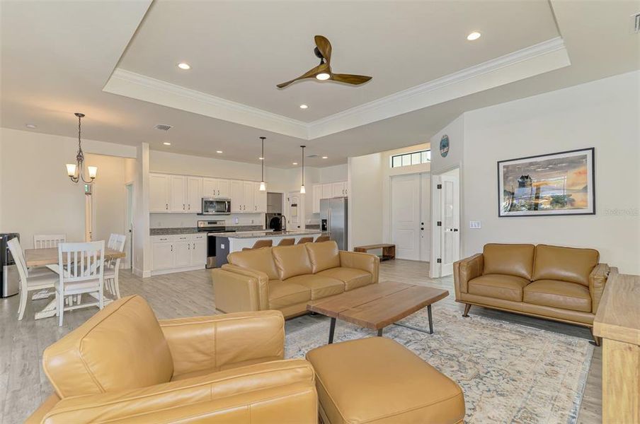 Furnished interior view inside a new home in , North Port (Image 16).
