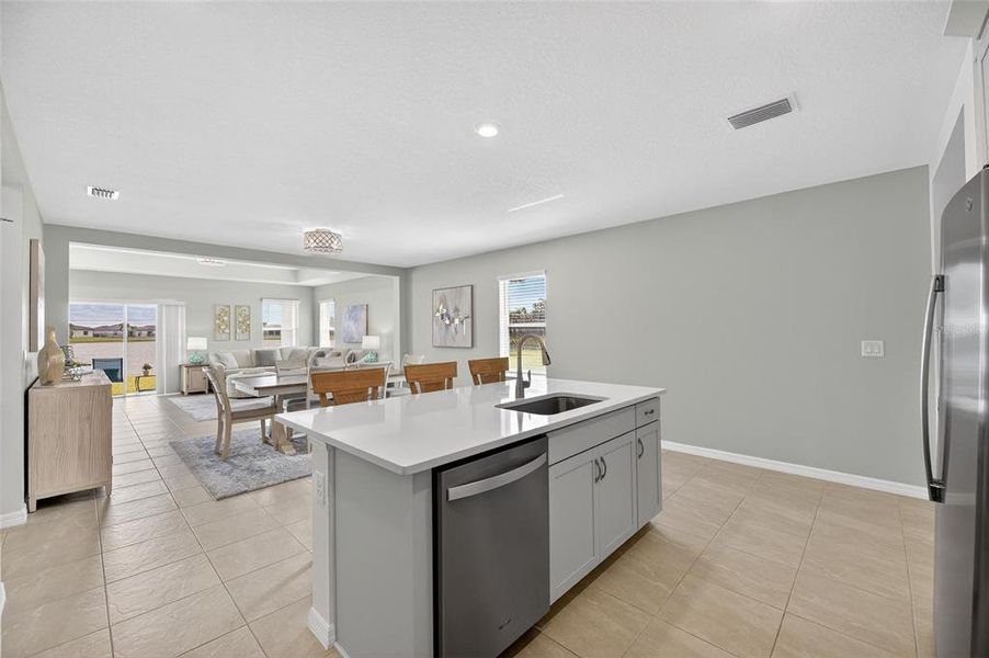 Furnished interior view inside a new home in Summerwoods, Parrish (Image 48).
