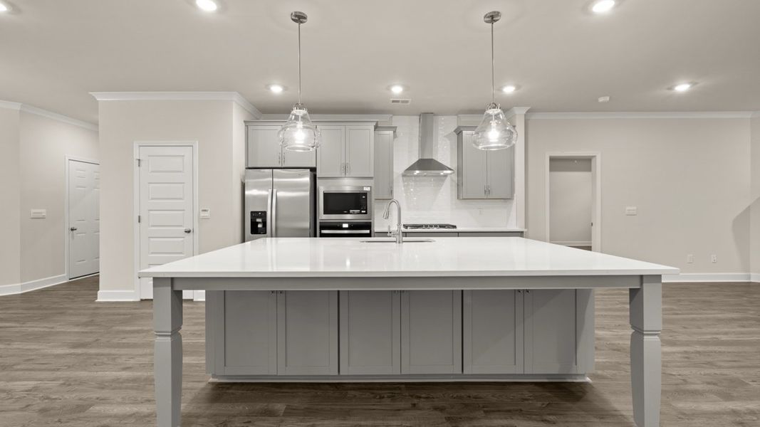 Representative furnished interior of a home built from the Marlene by D.R. Horton in Heritage Pointe, Senoia (Image 6).