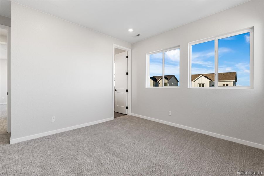 Spacious, unfurnished interior of a new home in Portrait at The Canyons, Castle Pines (Image 21).