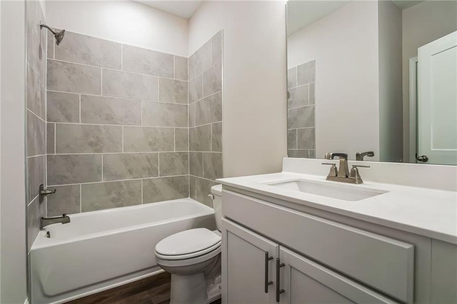 Furnished interior view inside a new home in Maddox Landing, Hoschton (Image 7).