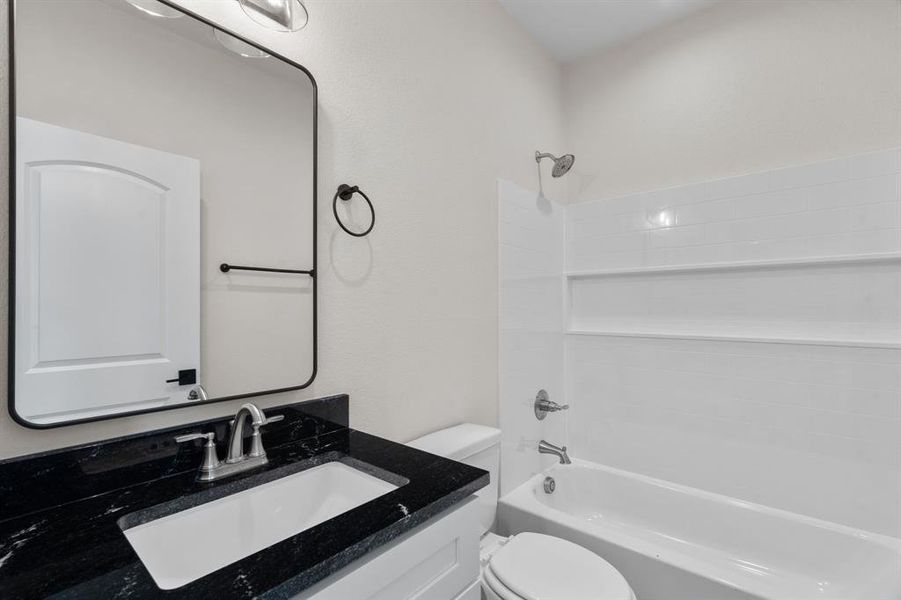 Furnished interior view inside a new home in , Hico (Image 9).