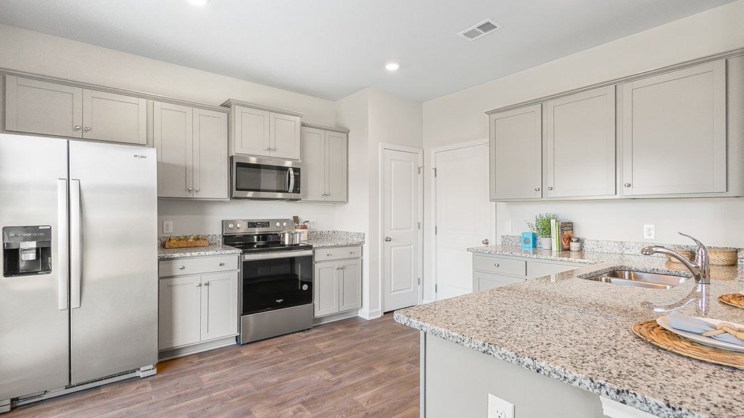 Furnished interior view inside a new home in Pineview North, Summerville (Image 8).