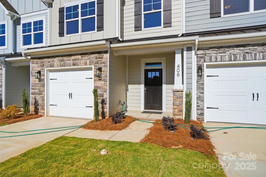 Exterior details and patio area of a home in , Waxhaw (Image 24).