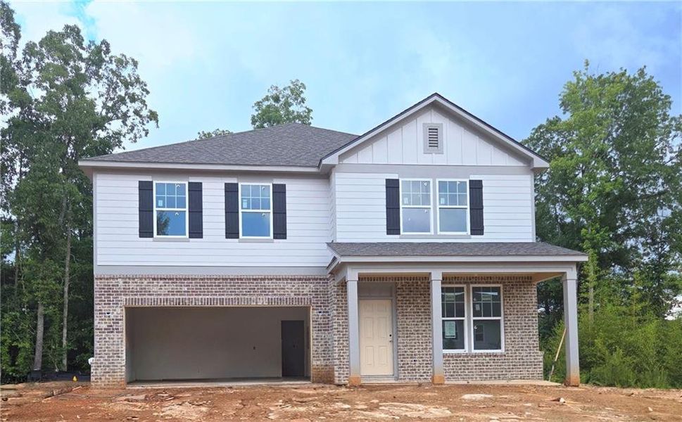 In-progress construction of a new home in , Locust Grove, GA (Image 1). In-progress construction of a new home in , Locust Grove, GA (Image 1).