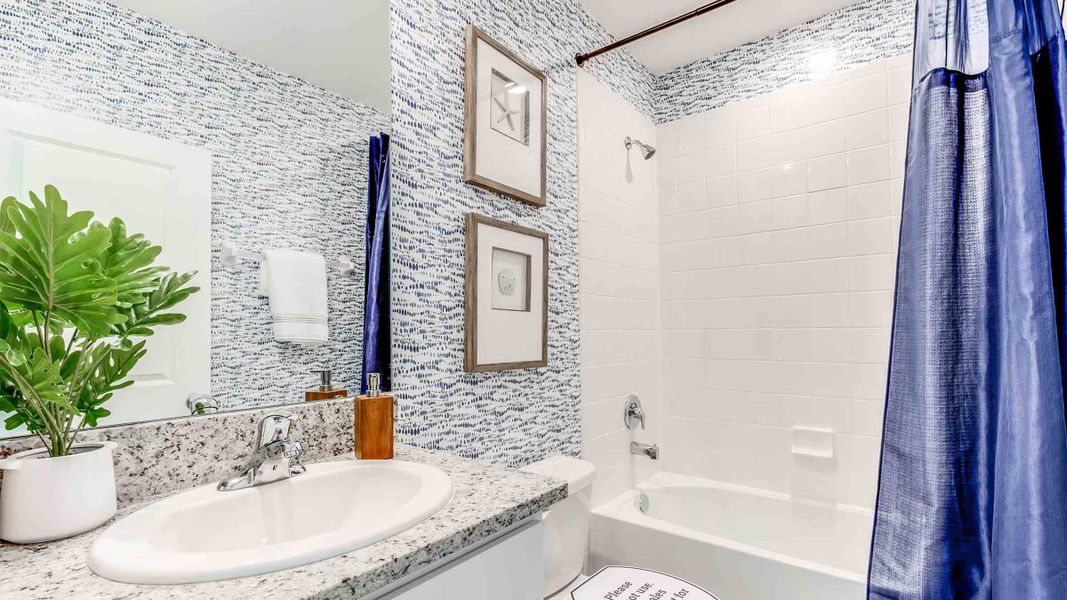 Furnished interior view inside a new home in Angeline, Land O' Lakes (Image 14).