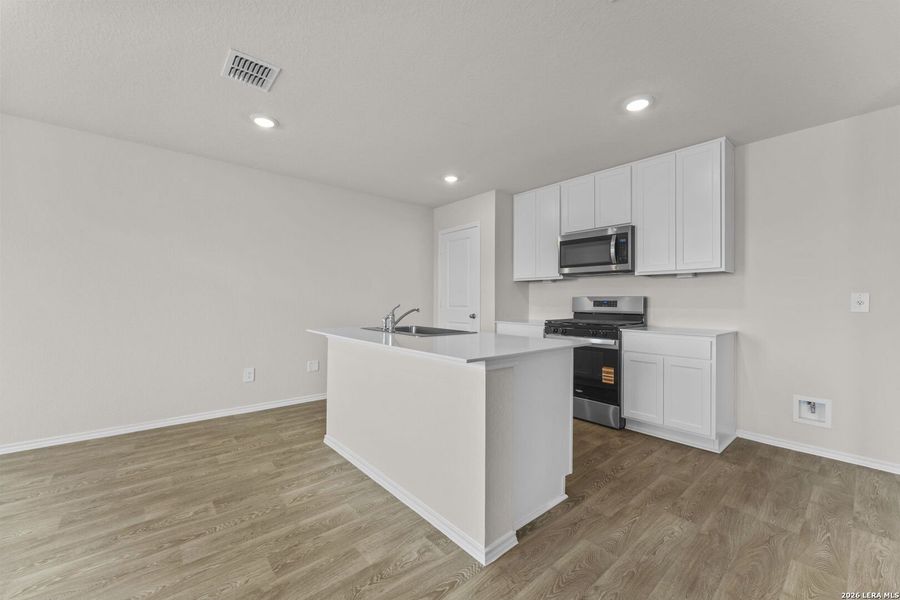 Furnished interior view inside a new home in Navarro Fields, Seguin (Image 7).
