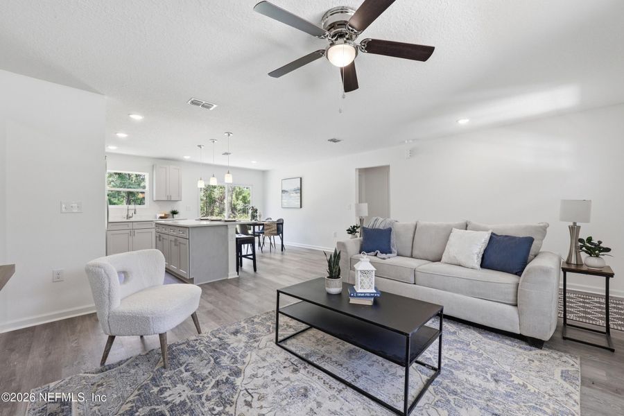 Furnished interior view inside a new home in , Hastings (Image 29).