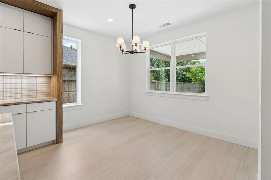 Dining area.