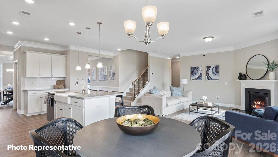 Furnished interior view inside a new home in , Troutman (Image 14). Furnished interior view inside a new home in , Troutman (Image 14).