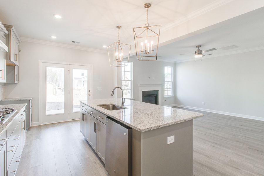 Furnished interior view inside a new home in Pebble Branch, Chapin (Image 14).