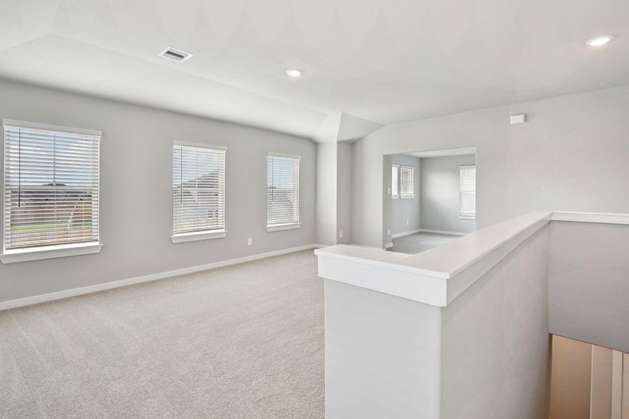 Photo is not of the actual home, but is an inspirational photo of builder’s model home and may depict options, furnishings, and/or decorator features that are not included