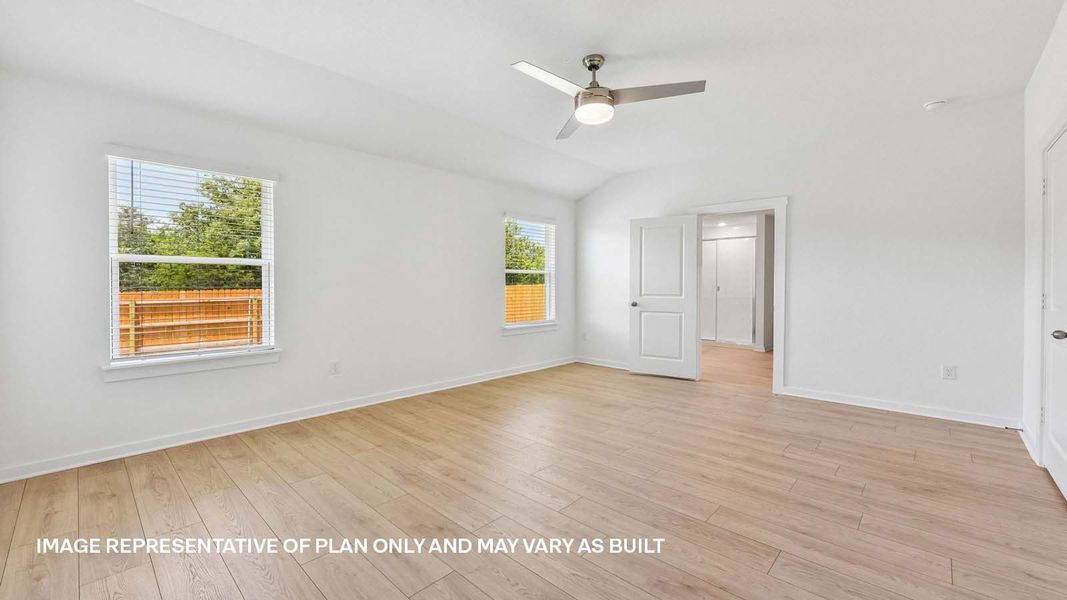 Spacious, unfurnished interior of a new home in Trails at Wildhorse, Austin (Image 35). Spacious, unfurnished interior of a new home in Trails at Wildhorse, Austin (Image 35).