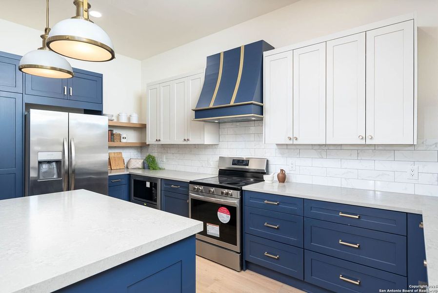 Furnished interior view inside a new home in , San Antonio (Image 7).