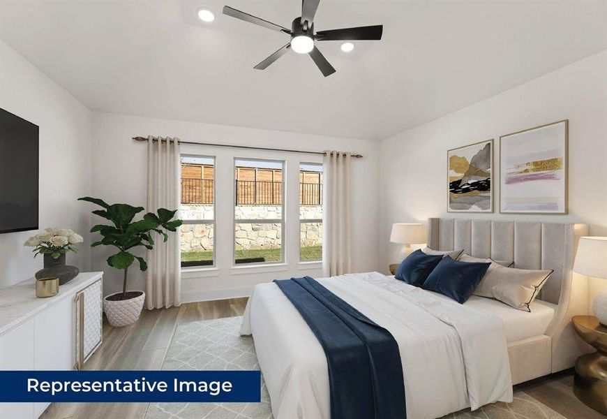 Furnished interior view inside a new home in Birdsong, Mansfield (Image 6).