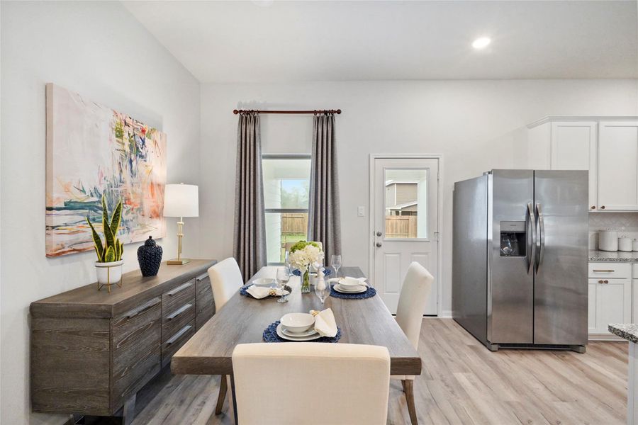 Furnished interior view inside a new home in Liberty Estates, Cleveland (Image 9).