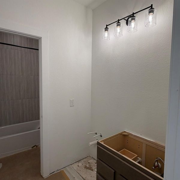 In-progress construction of a new home in Wood Leaf Reserve, Tomball, TX (Image 8).