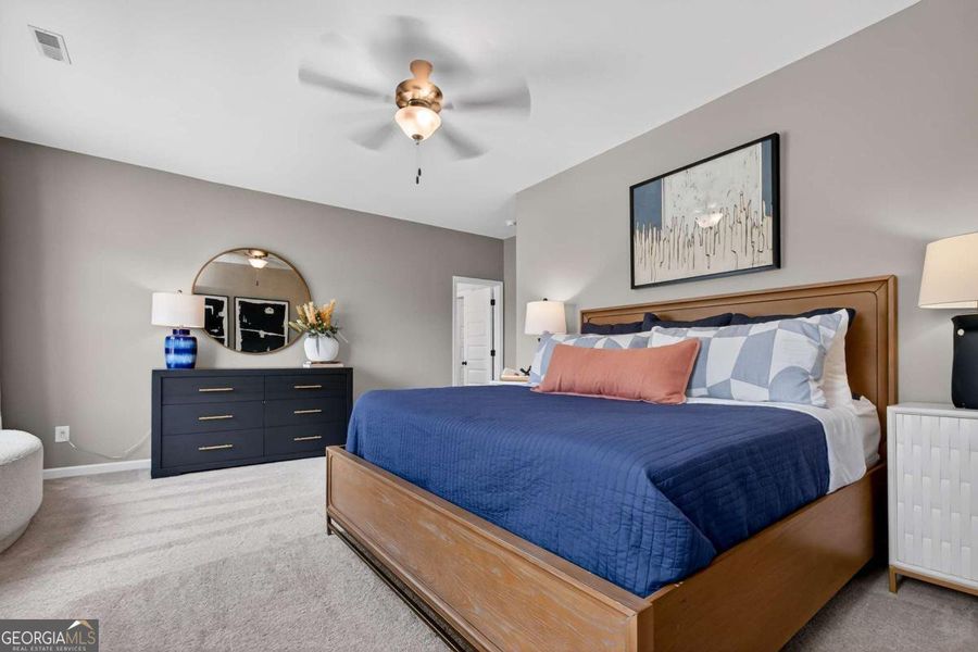 Furnished interior view inside a new home in Trellis Park, Hampton (Image 31). Furnished interior view inside a new home in Trellis Park, Hampton (Image 31).