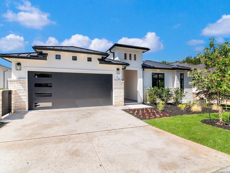Front exterior of a new home in , San Antonio, TX, highlighting curb appeal (Image 2). Front exterior of a new home in , San Antonio, TX, highlighting curb appeal (Image 2).