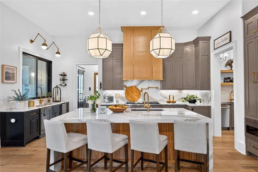 Furnished interior view inside a new home in , Alpharetta (Image 42).
