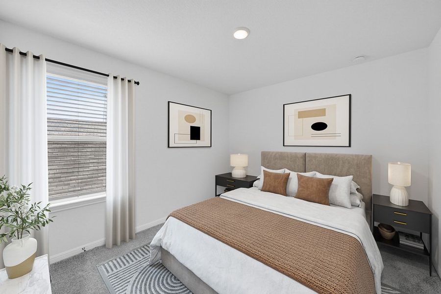 Furnished interior view inside a new home in Lisso, Pflugerville (Image 12).