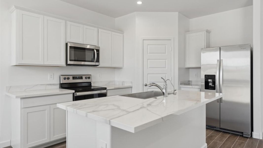 Furnished interior view inside a new home in Entrada Del Oro, Gold Canyon (Image 7).