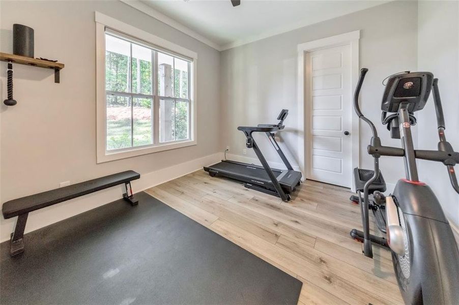 Furnished interior view inside a new home in , Woodstock (Image 38).