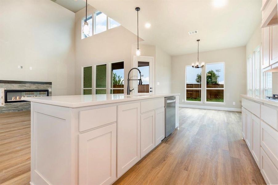 Furnished interior view inside a new home in , Prosper (Image 13).