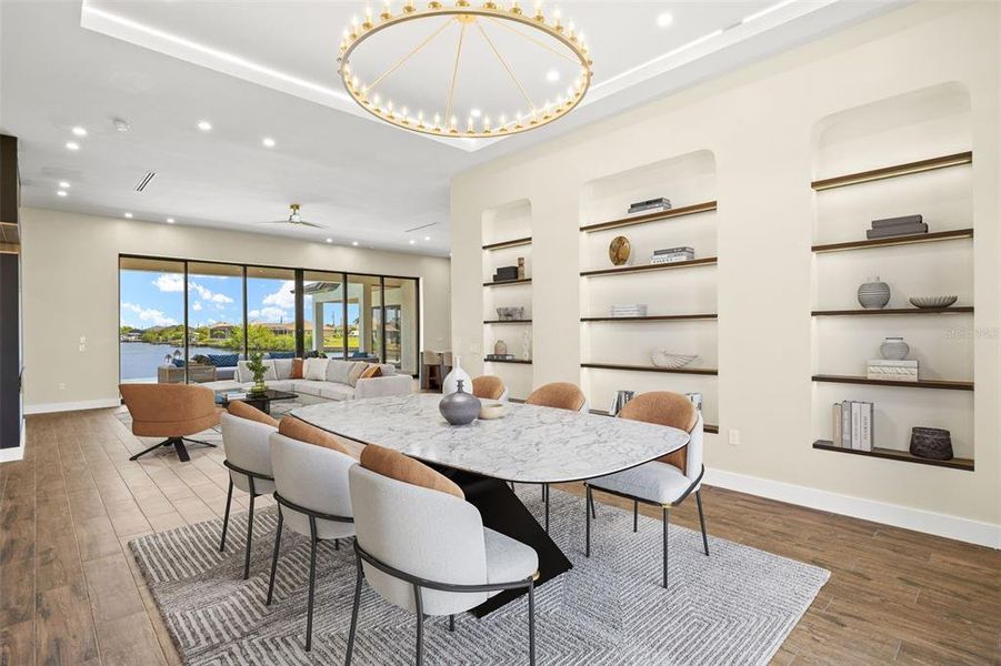 Furnished interior view inside a new home in , Cape Coral (Image 11).