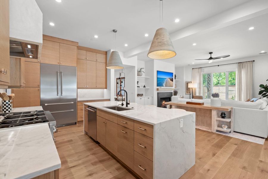 Furnished interior view inside a new home in , Johns Island (Image 18).