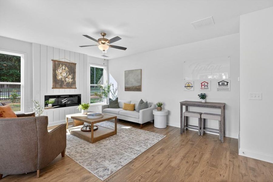 Furnished interior view inside a new home in , Jefferson (Image 38).