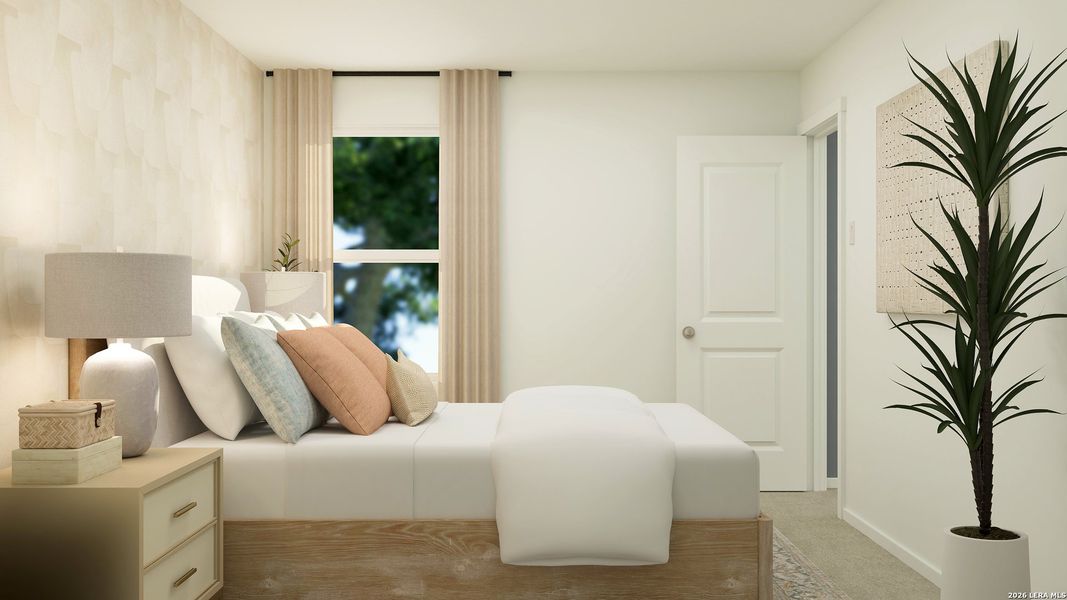 Furnished interior view inside a new home in Willow Point, San Antonio (Image 26).
