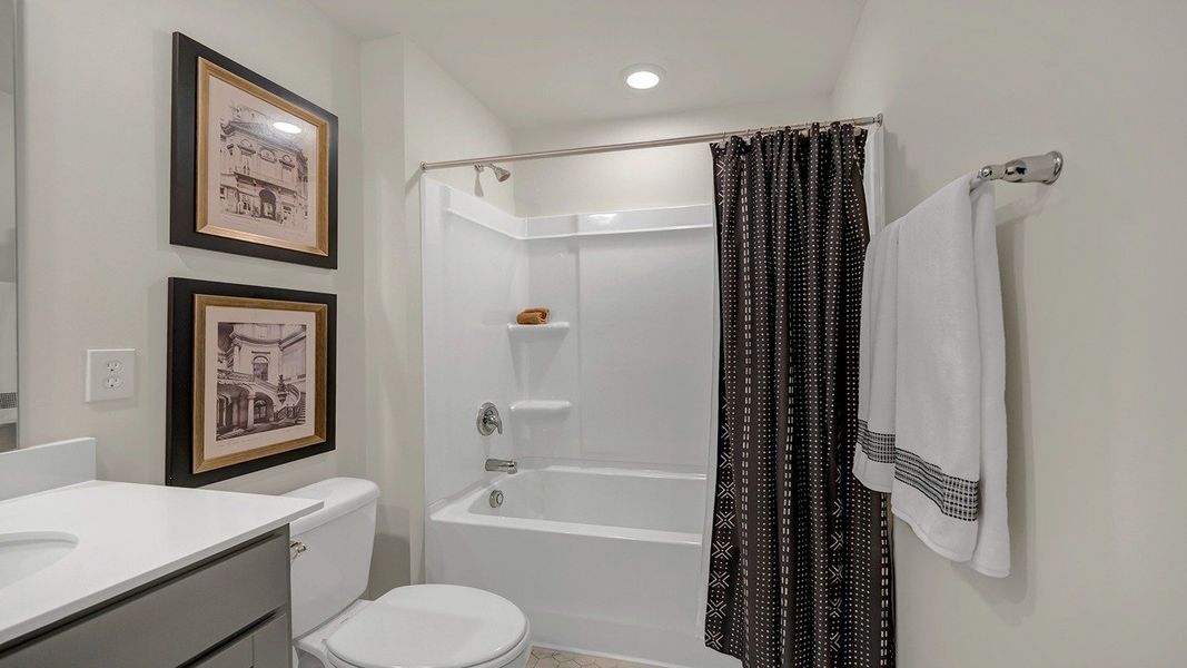 Furnished interior view inside a new home in Hunter's Branch, Hopkins (Image 17). Furnished interior view inside a new home in Hunter's Branch, Hopkins (Image 17).