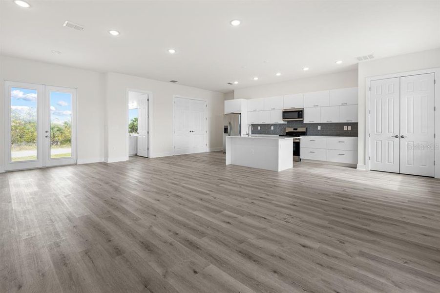 Spacious, unfurnished interior of a new home in , Port Charlotte (Image 20). Spacious, unfurnished interior of a new home in , Port Charlotte (Image 20).