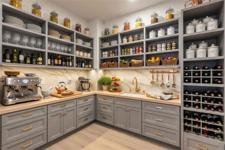 Furnished interior view inside a new home in , Canton (Image 12).