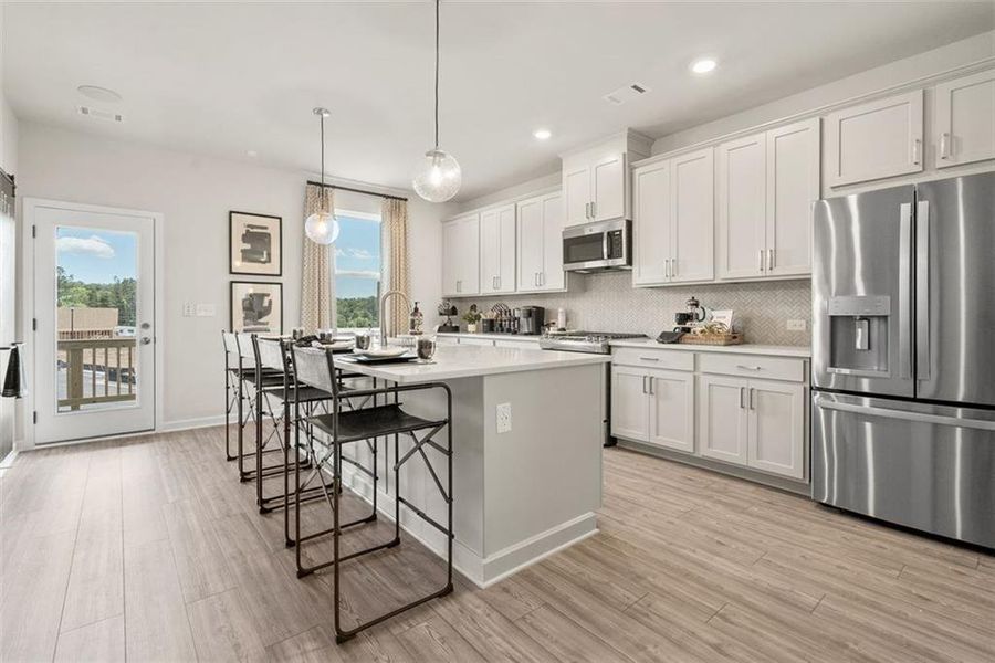 Furnished interior view inside a new home in Henson Square, Lawrenceville (Image 34).