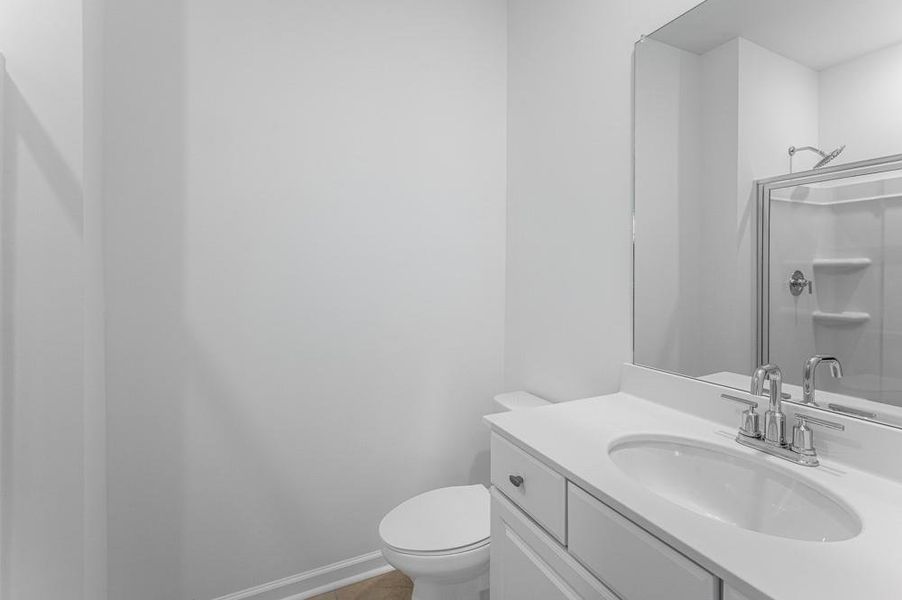 Furnished interior view inside a new home in Hampton Trace, Marietta (Image 6).