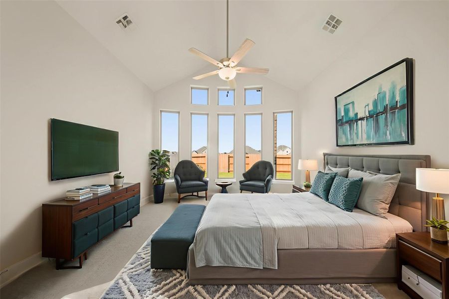 Furnished interior view inside a new home in Coastal Point, League City (Image 10). Furnished interior view inside a new home in Coastal Point, League City (Image 10).