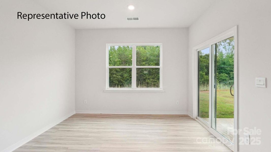 Spacious, unfurnished interior of a new home in Clark Creek Landing, Lincolnton (Image 19).