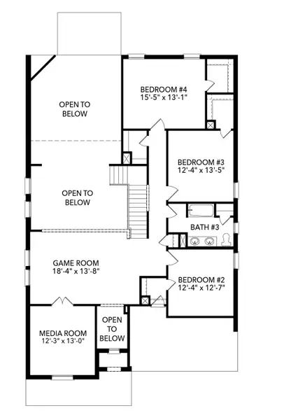2D floor plan layout of this home in Cambridge Manor, North Richland Hills, TX (Image 3). 2D floor plan layout of this home in Cambridge Manor, North Richland Hills, TX (Image 3).