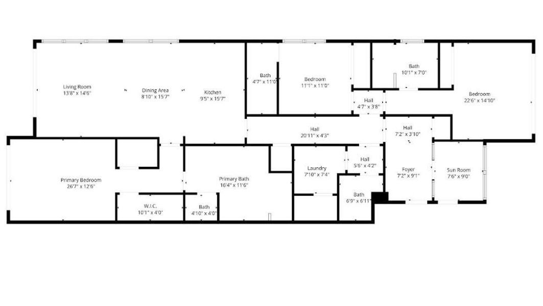 1177 George Bush, Floor Plan
