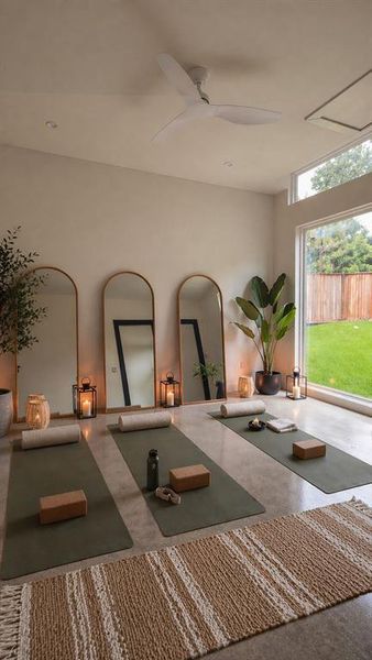 Guesthouse flexroom - exercise, meditate, additional WFH office - buyer's choice!
