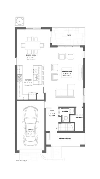 2D floor plan layout of this home in Maple Ridge, Ave Maria, FL (Image 2). 2D floor plan layout of this home in Maple Ridge, Ave Maria, FL (Image 2).