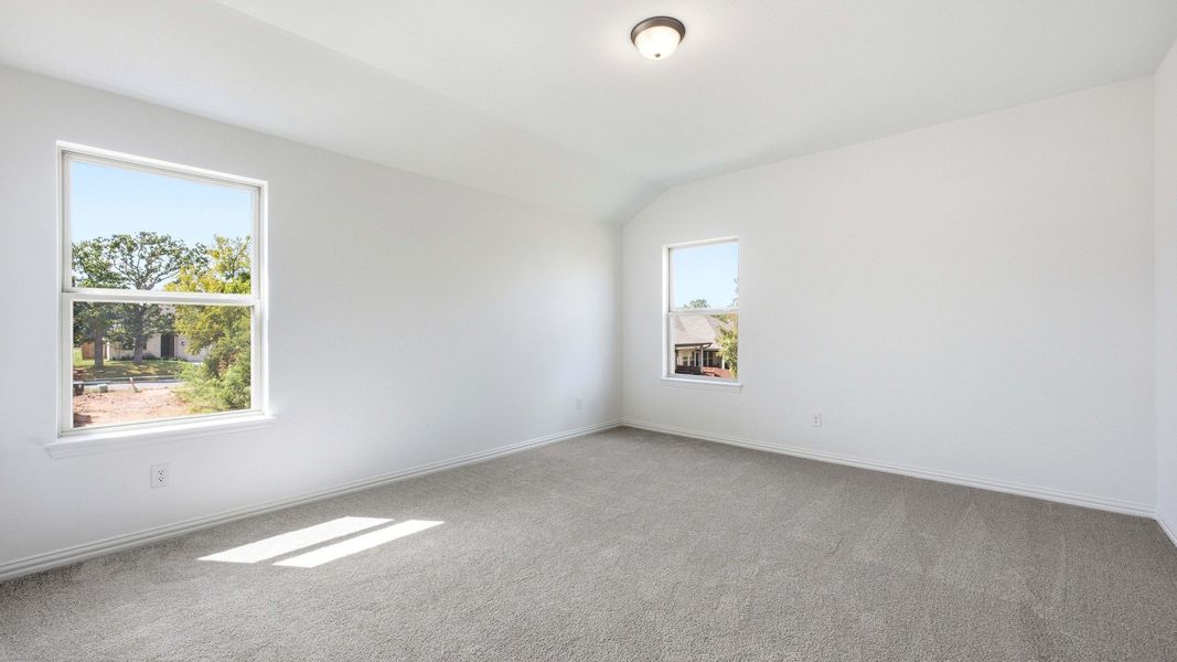 Furnished interior view inside a new home in Oaks at San Gabriel, Georgetown (Image 8).
