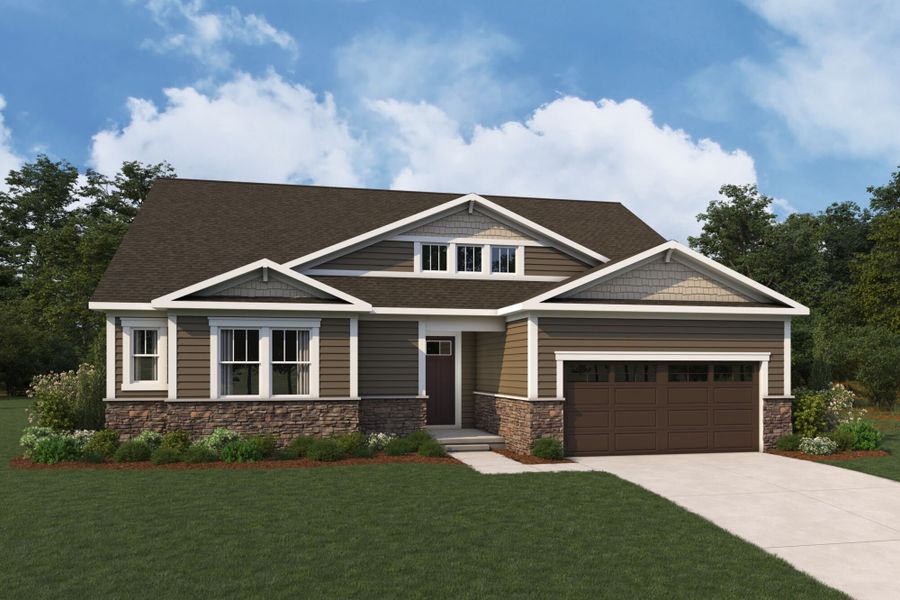 Representative exterior photo of a completed home built from the Appalachian by Mattamy Homes in Waxhaw Landing, Monroe, NC (Image 2). Representative exterior photo of a completed home built from the Appalachian by Mattamy Homes in Waxhaw Landing, Monroe, NC (Image 2).