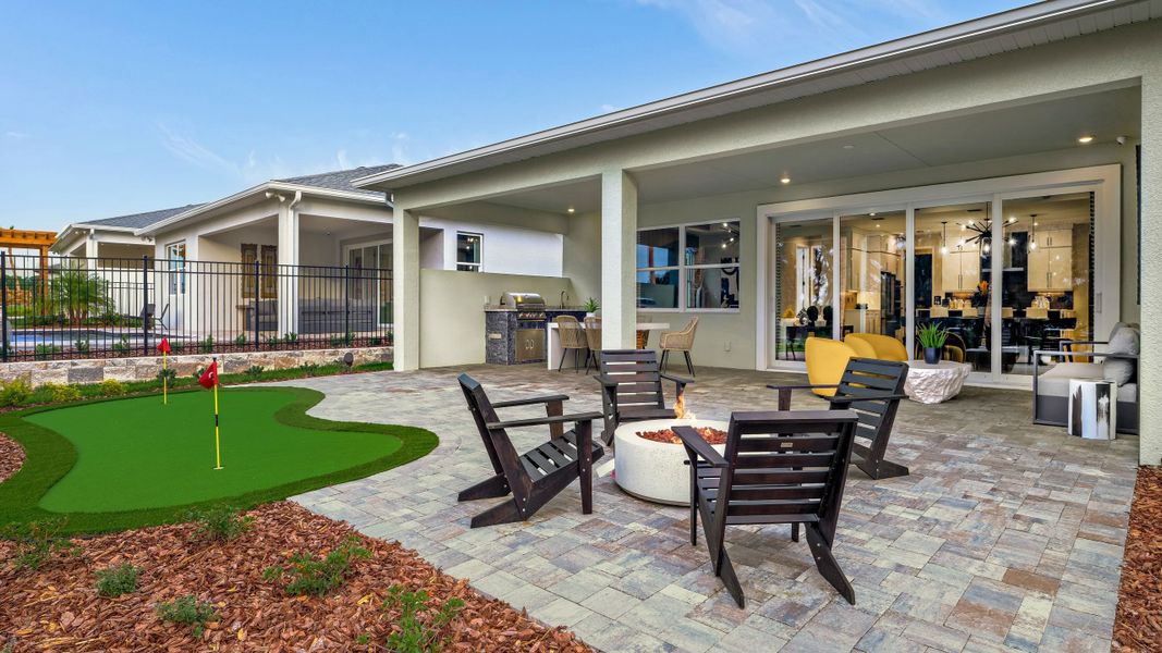 Lanai & Backyard Lanai & Backyard