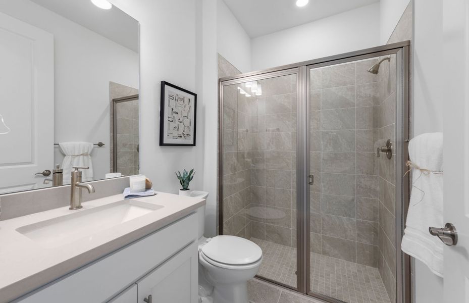 Furnished interior view inside a new home in Del Webb Naples, Immokalee (Image 16).