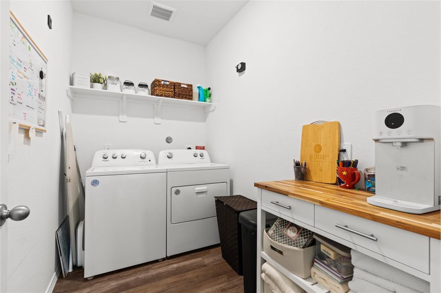 Furnished interior view inside a new home in , Willis (Image 34).