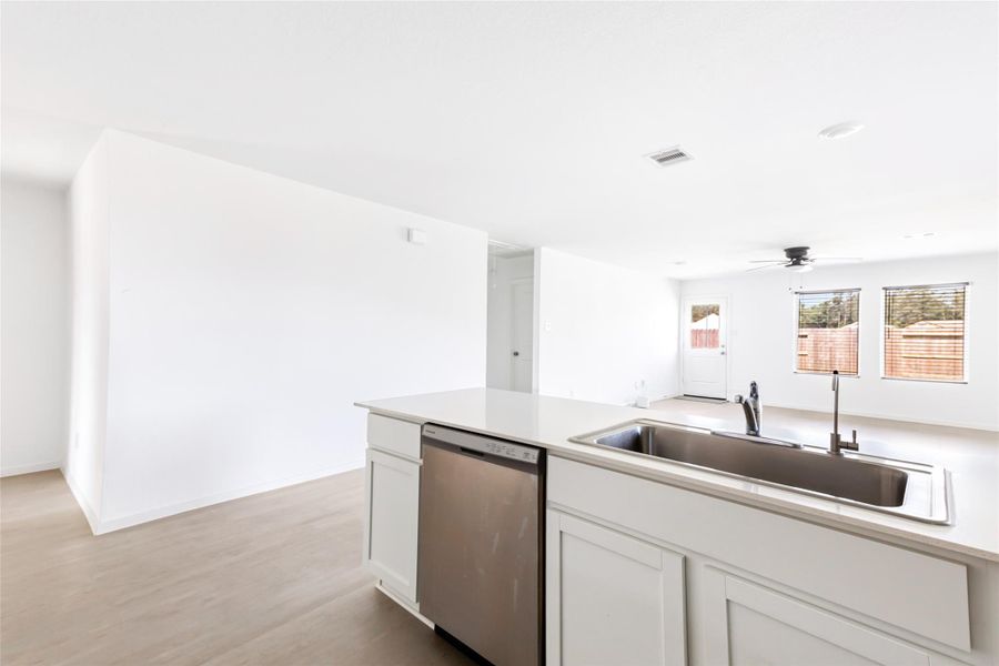 Furnished interior view inside a new home in Tavola, New Caney (Image 9).