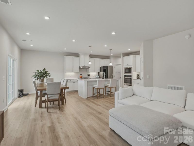 Furnished interior view inside a new home in , Monroe (Image 11).